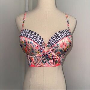 Victoria's Secret Multicolor Patterned Bra